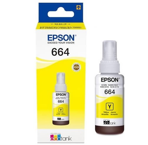 Botella Tinta - EPSON 664 - Amarillo