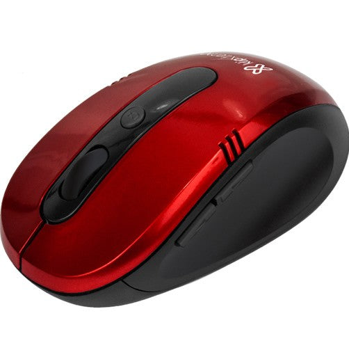 Mouse Klip Xtreme Wireless - ROJO - KMW-330rd